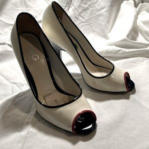 D & G peep toe pumps